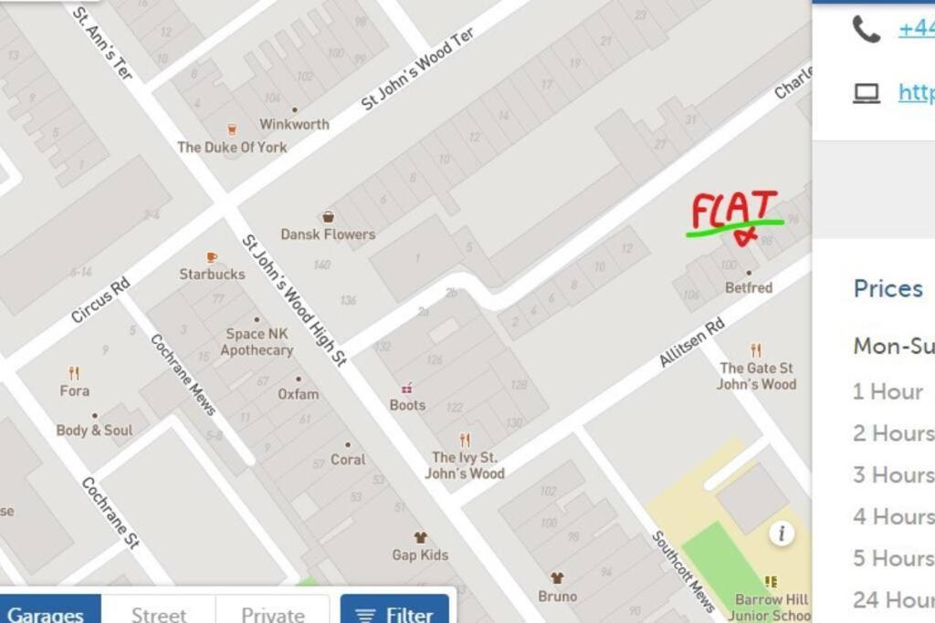 Studio Flat In The Heart Of St. Johns Wood Лондон Екстериор снимка